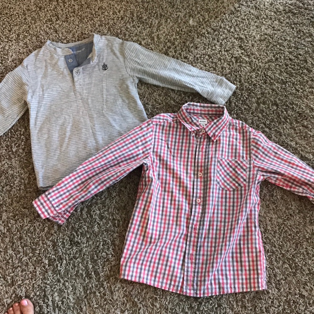 Size 4T boys dress shirts